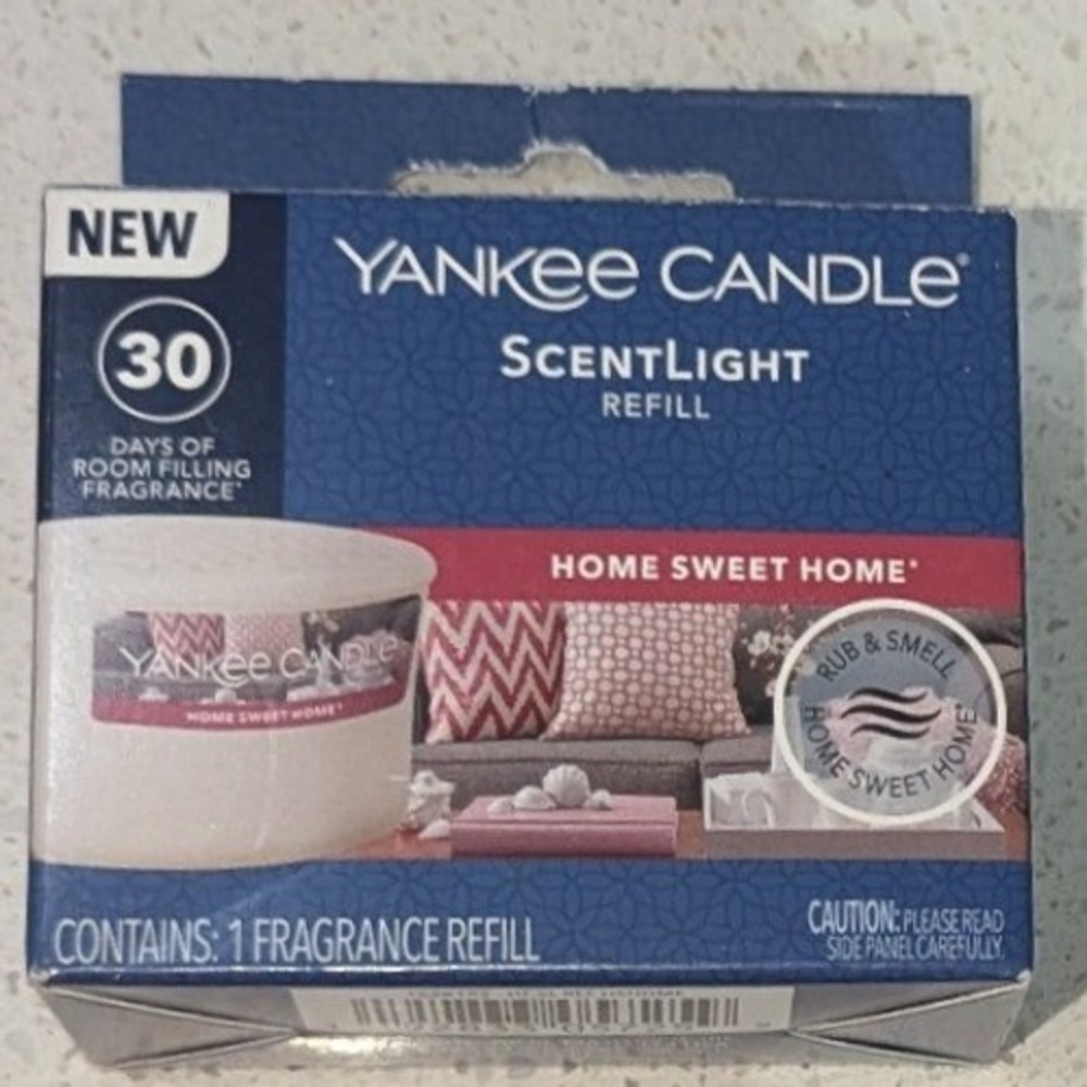 Yankee Candle ScentLight Refill Home Sweet Home Fragrance 30 Day Scent